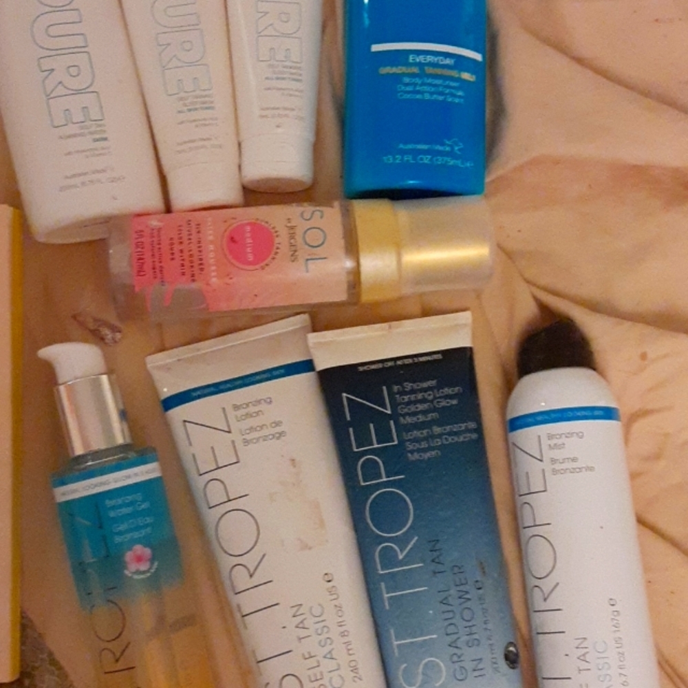 Self tanning products